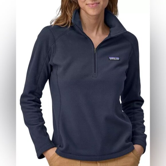 Patagonia Women's Micro D 1/4 Zip Fleece Pullover - Picture 1 of 7